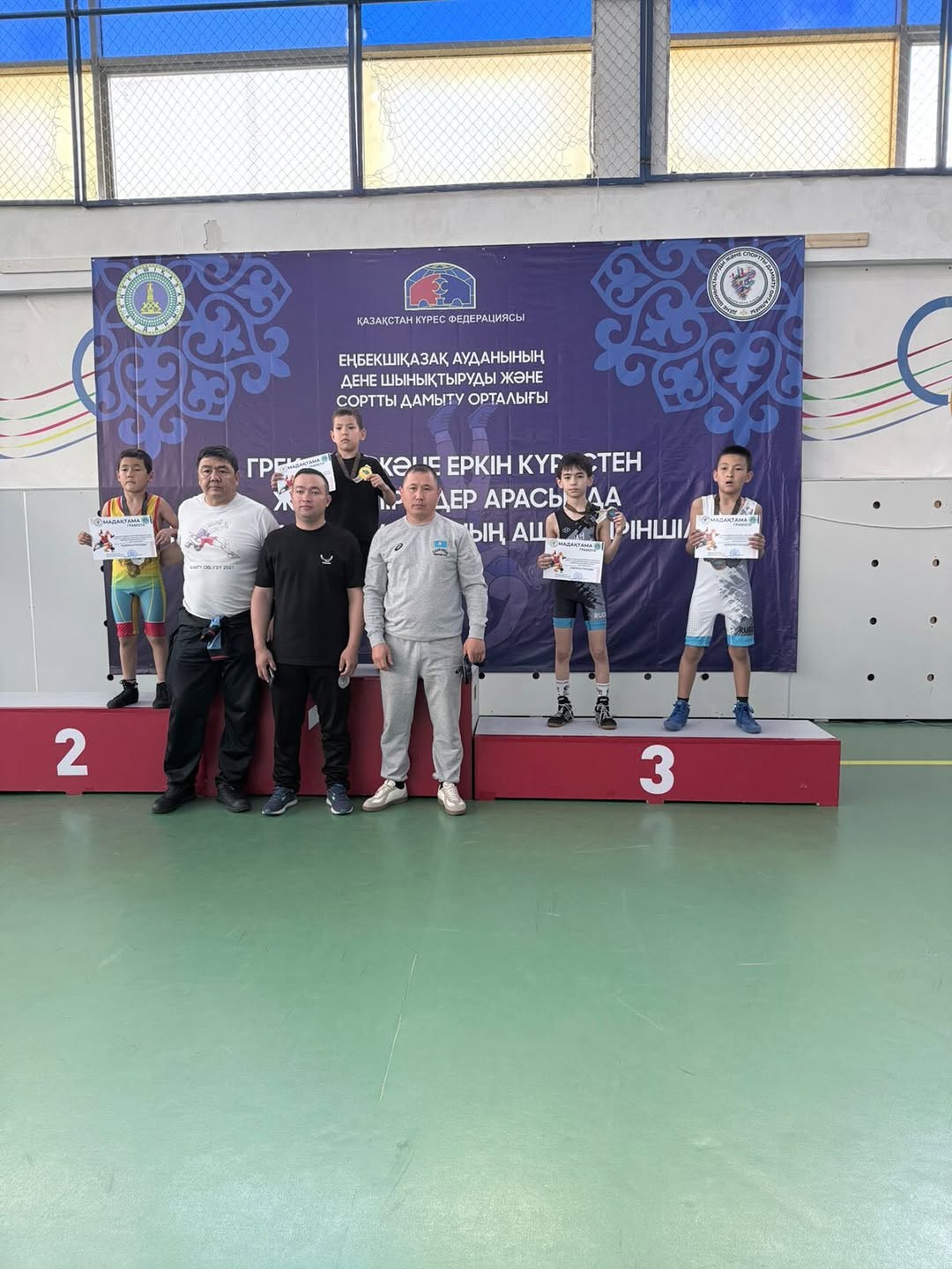Открытый чемпионат по греко-римской борьбе в Есике