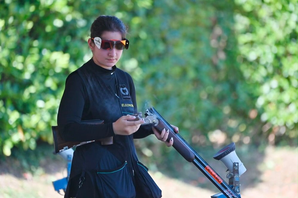 Ибрагимова Элеонора на этапе Кубка мира ISSF в Лонато